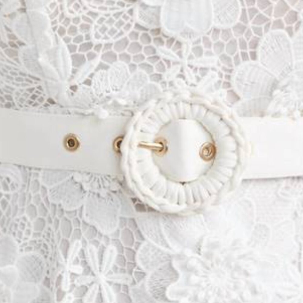 Zimmermann Halliday White Lace Dress - SIZE 2 (6-8) - Picture 4 of 7